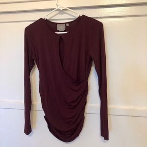 Anthropologie Vanessa Virginia Long Sleeve Top
